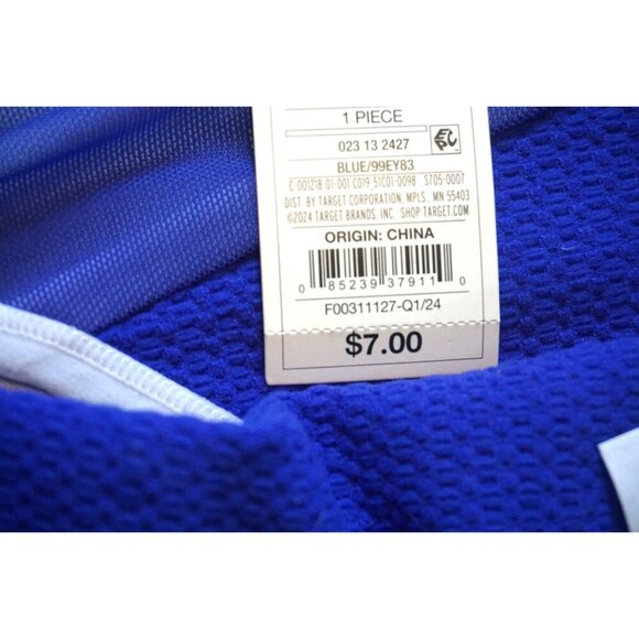 Colsie Women's Stunning Blue Contrast Trim Cheeky Underwear - NWT - Picture 6 of 6